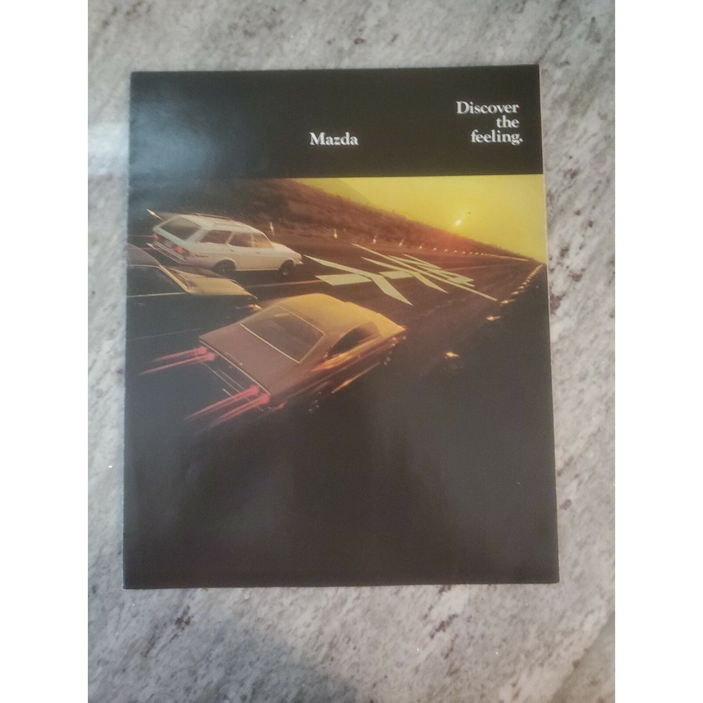 1974 Mazda Discover the Feeling Sales Folder RX-2 RX-3 RX-4 Brochure
